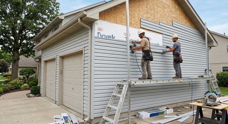 Vinyl Siding Installation in Wake County, NC