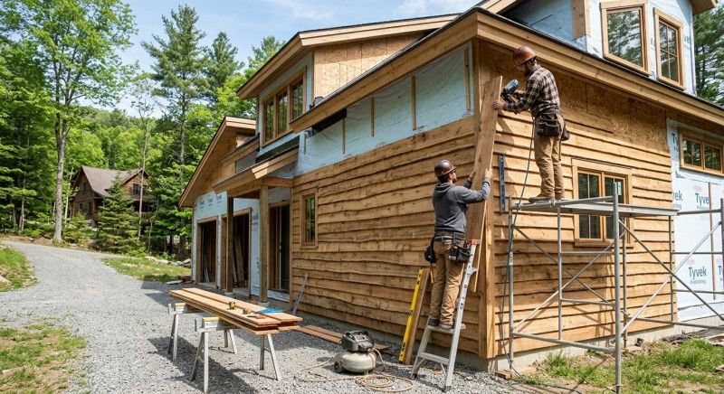 Wood Barn Siding Installation in Fuquay Varina, NC