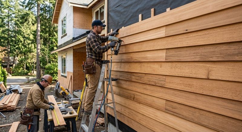 Wood Barn Siding Installation in Fuquay Varina, NC
