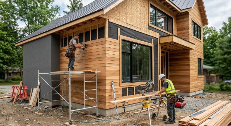 Wood Barn Siding Installation in Fuquay Varina, NC