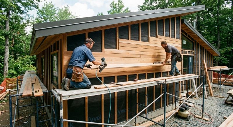 Wood Cladding Installation in Garner, NC
