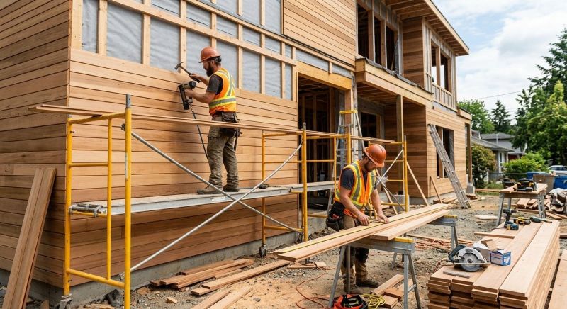 Wood Cladding Installation in Lillington, NC