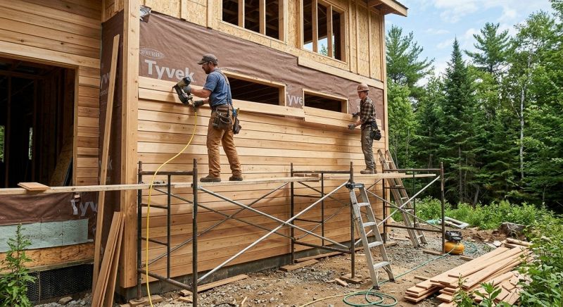 Wood Siding Installation in Pittsboro, NC