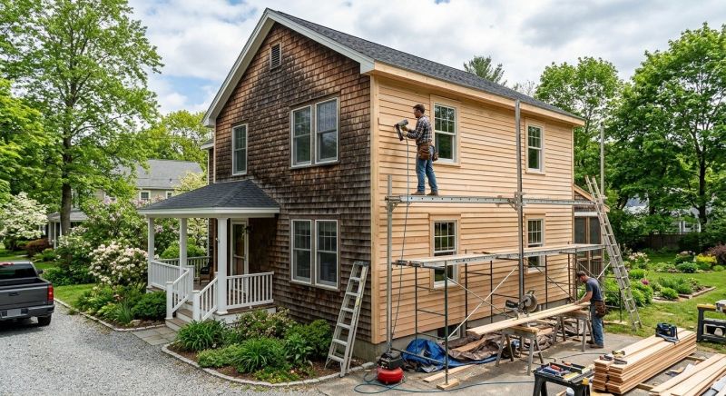 Wood Siding Installation in Raleigh, NC