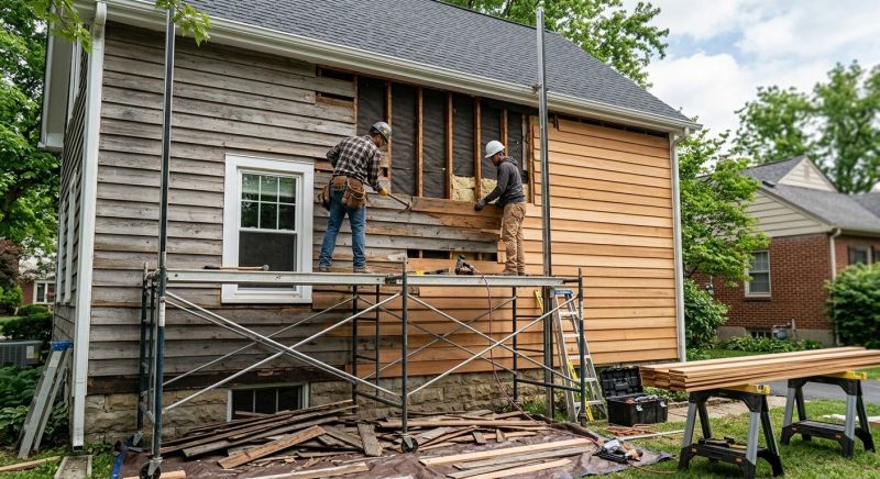 Wood Siding Replacement in Knightdale, NC