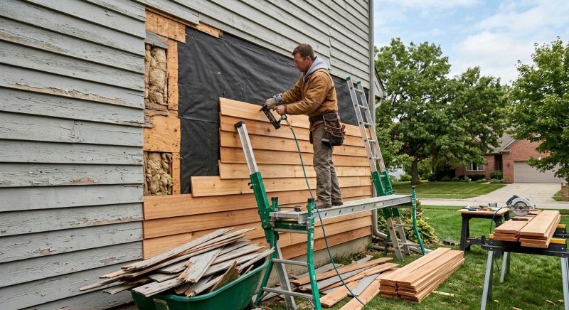 Wood Siding Replacement in Lillington, NC
