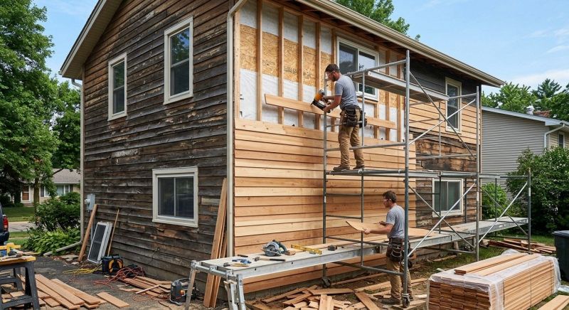 Wood Siding Replacement in Sanford, NC