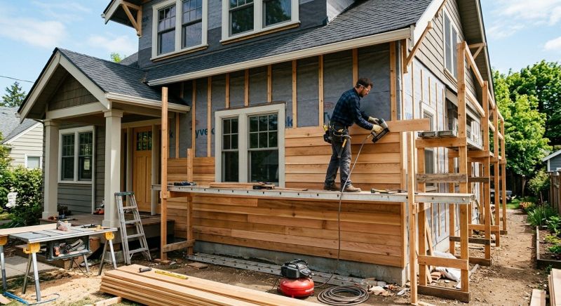Wood Siding Replacement in Wake County, NC