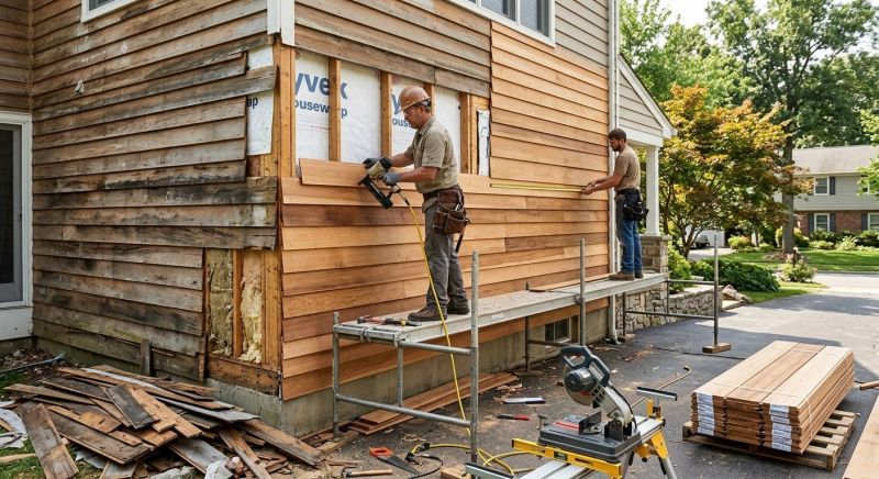 Wood Siding Service in Johnston County, NC