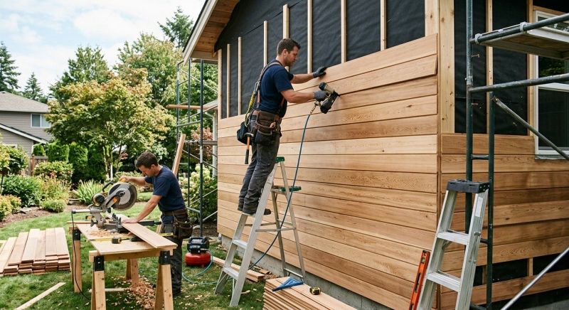 Wood Siding Service in Fuquay Varina, NC